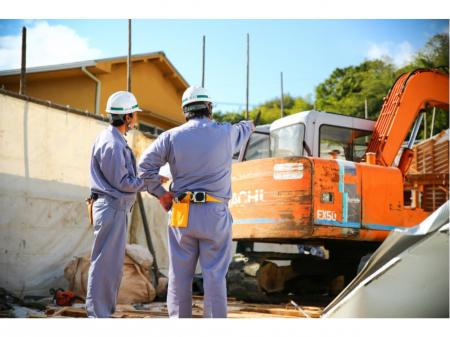 正社員／玉野エリアを中心とした地域密着企業での土木施工管理